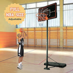 Bee-Ball Basketball Hoop Outdoor 10ft Adjustable